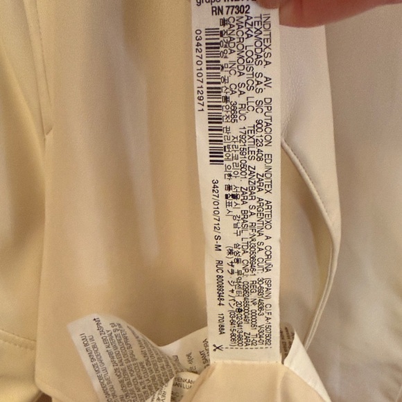 Zara Cream trf Collection Label - Picture 6 of 6